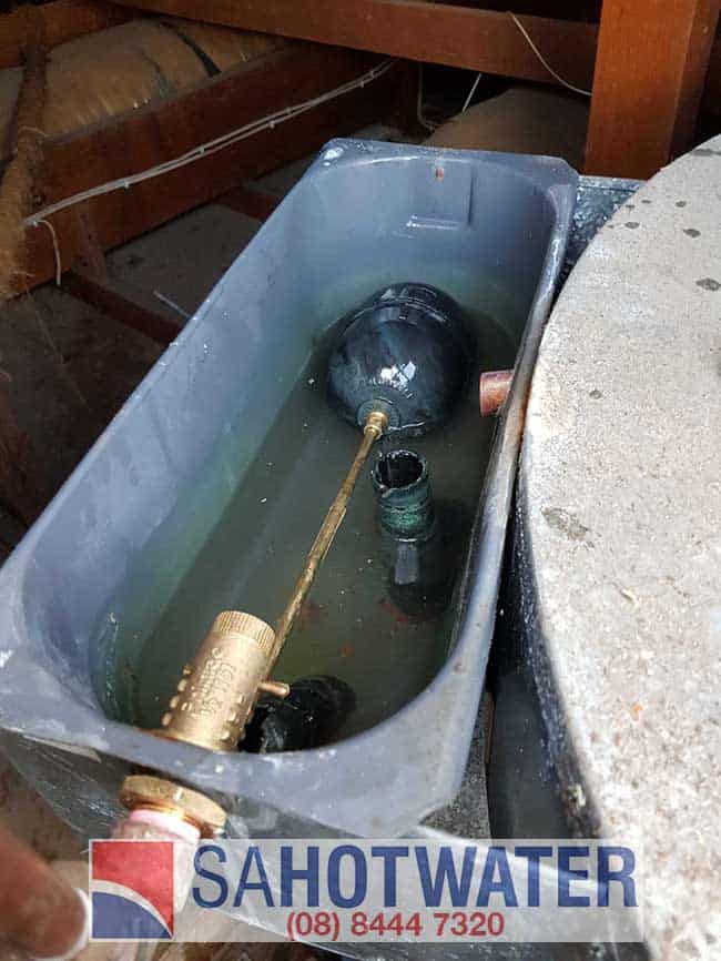 Gramal Gravity hot water repair at Salisbury