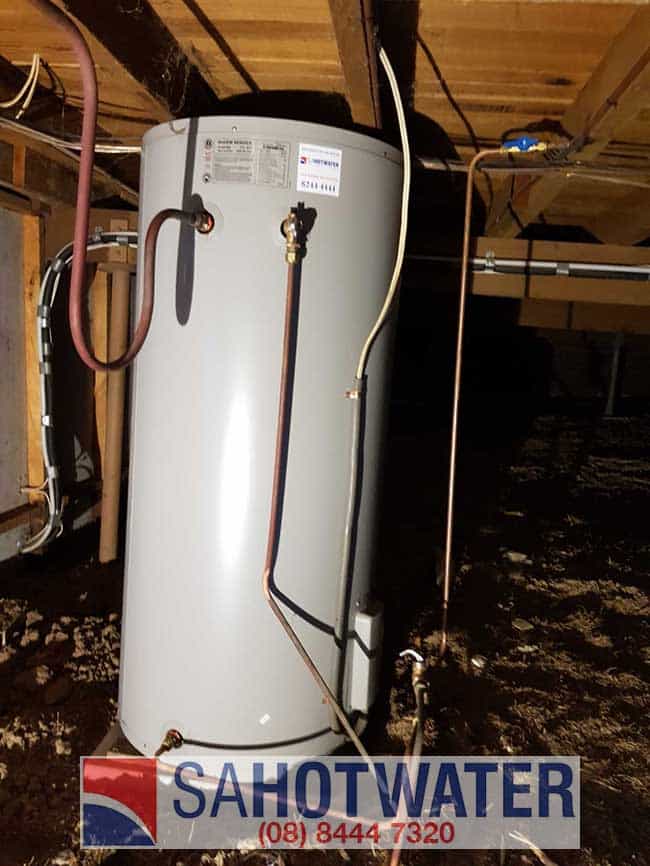 Rheem electric hot water replacement at Blackwood