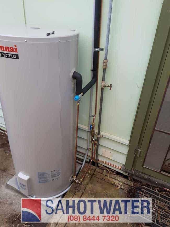 Electric hot water system at Mount Osmond