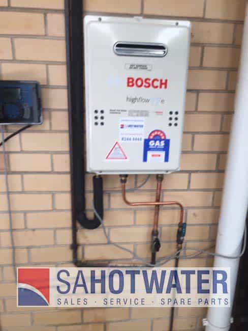 bosch gas hot water at Woodcroft