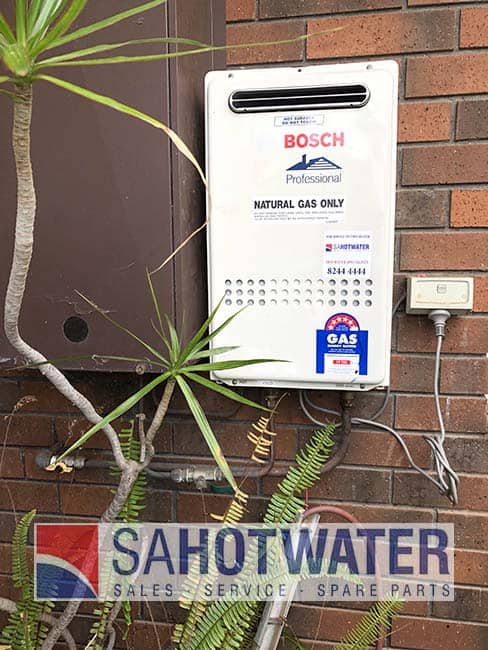 new Bosch hot water system at Morphett Vale
