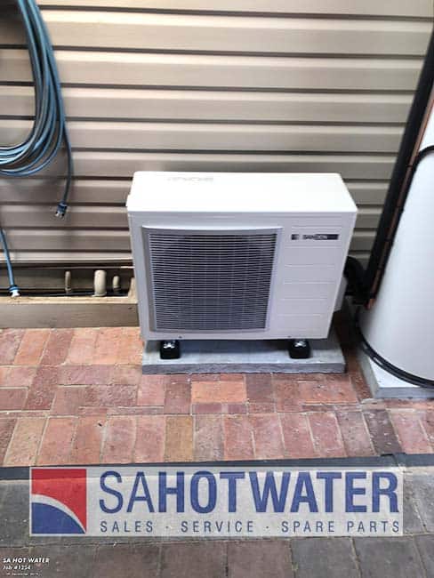 Sanden energy efficient heat pump