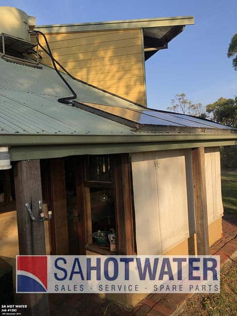 Solar hot water repair, Prospect