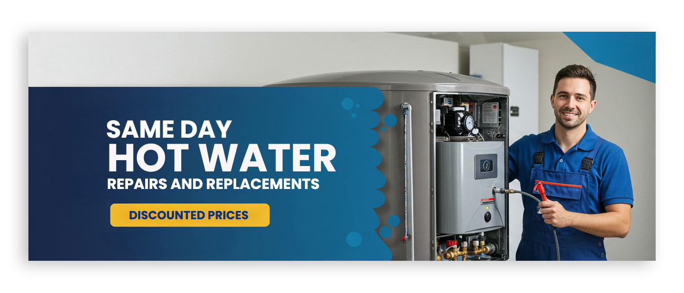 same day hot water repairs and replacements Adelaide