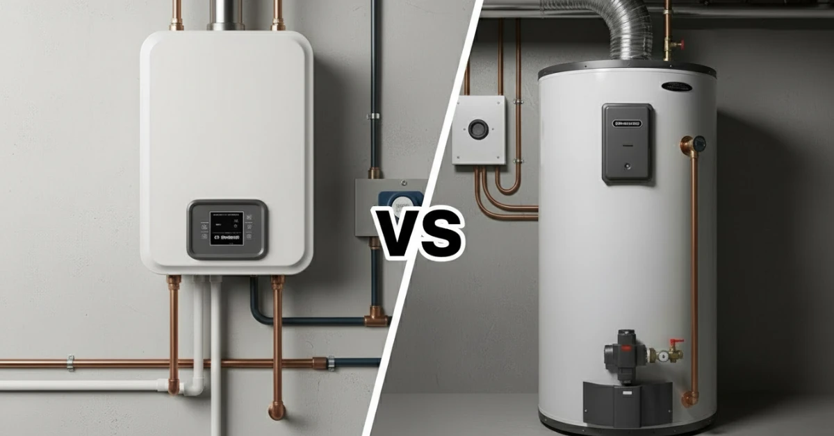 Tankless vs Tank Water Heater